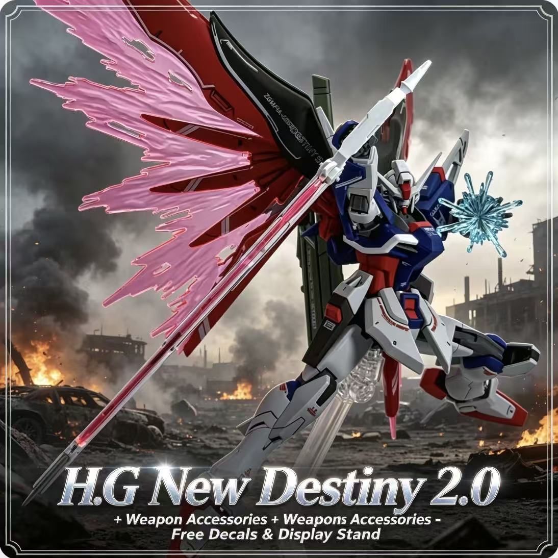 224 HG 1/144 Destiny Spec II F - đánh giá và giá Bandai Gundam Hg